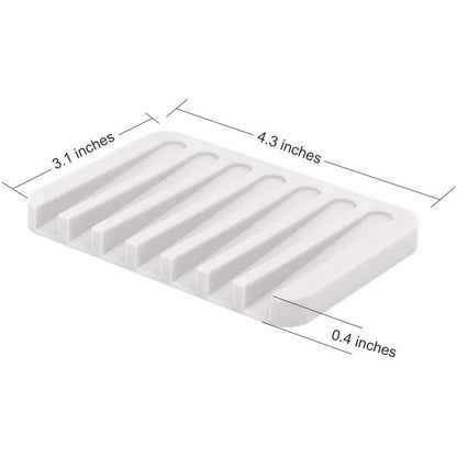 2-Pack: Wooden Soap Tray